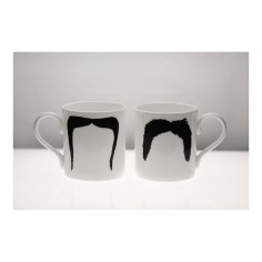 Moustache Classic Mug - Fu Magnum Black