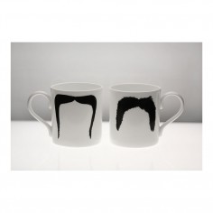 Moustache Mug XL - Fu Magnum Black