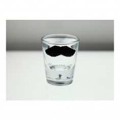 Moustache Set of 5 Shot Glasses in box