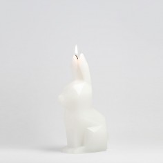 PyroPet HOPPA Candle - White