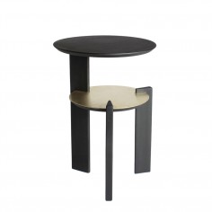 ÉPEIRE Pedestal Table - Black