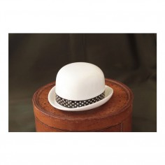 Sugar Bowl Hat - Tom (Dot Ribbon)