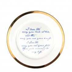 Poetry Plates (L)