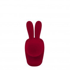 Rabbit Chair Baby Velvet Finish Red